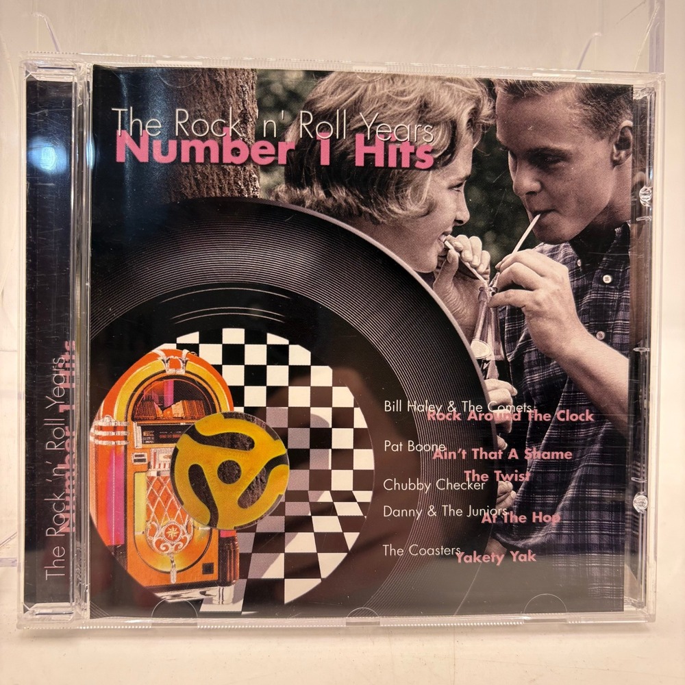 The Rock n Roll Years Number 1 Hits CD 1998 Retro Music Compilation BNO55182‎
